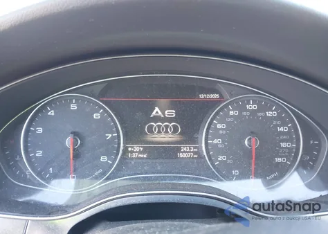 2014 Audi A6 3.0T Premium Plus from USA, damaged, VIN WAUFGAFCOEN026554